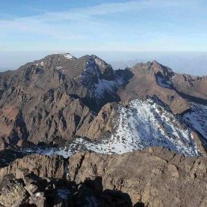 Vackra berg i Marockanska Atlasbergen