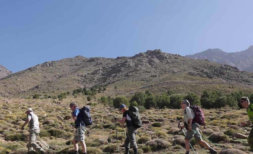 Vandra med Swett i Atlasbergen