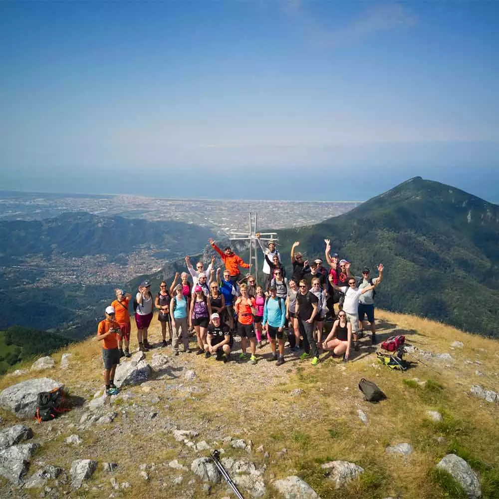 Vandra i de Apuanska alperna vid Cinque Terre med Swett