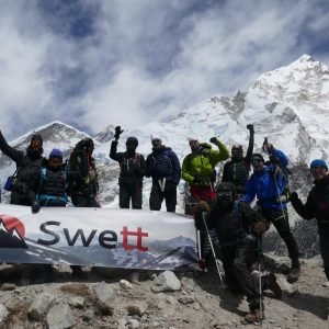 Everest base camp vandring med Swett