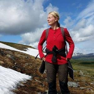 Kicki på Everest med Swett