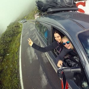 På väg till vandring Machu Picchu