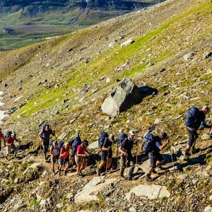 Vandra i Kebnekaise under ledning av guider | Swett