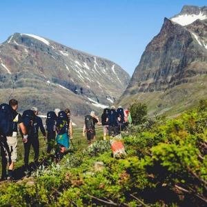 bestigning av kebnekaise