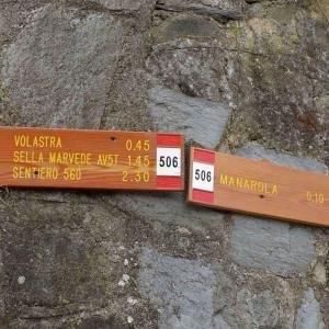 Finns många rutter att gå i Cinque Terre