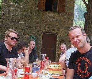 Lunch utomhus i vackra Cinque Terre