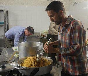 Lagar pasta i Cinque Terre