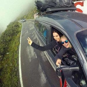 Glädje innan äventyret på Inkaleden ska börja