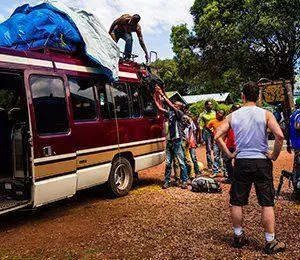 Nu börjar äventyret mot världens högsta ensamstående berg Kilimanjaro