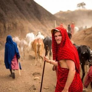 Jonathan på Kilimanjaro