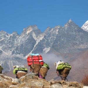 sherpor i nepal