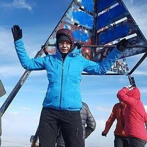 på toppen av atlasbergen