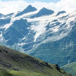 Elbrus magiska bergstoppar