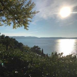 Vackra Adratiska havet i Kroatien